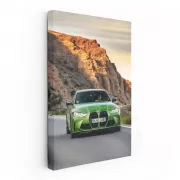 BMW G20 M3 in Green: Snake Through Mountain Roads