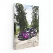 BMW M3 G80 in Purple - Bold Statement in Nature