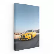 Dynamic Yellow BMW M3 G80 Racing Elegance