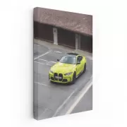 BMW M4 G82 Coupe in Lime Green - Sporty Elegance on Display