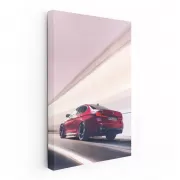 BMW F90 M5 Red in Motion - Power Meets Elegance