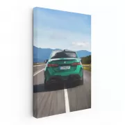 Green BMW M5 G90 Sedan on Road - Speed Meets Elegance