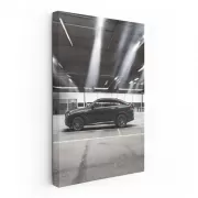 BMW X6 in Matte Black Parked - Bold Elegance on Wheels