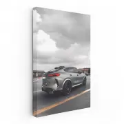 Sleek Grey BMW X6 - Dynamic Elegance in Motion