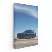 BMW X7 Parked Roadside: Luxury Meets Adventure