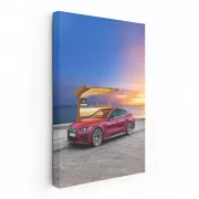 Pink BMW i4 M50 Beachside Elegance - Power Meets Style