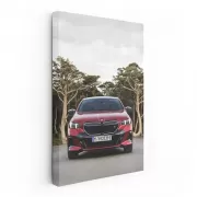 BMW i5 M60 xDrive Sedan in Red - Sporty Elegance on Wheels