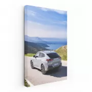 BMW iX2 Grey Rear View - Sleek and Sophisticated Design