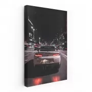 Nighttime Chevrolet Camaro in Urban Jungle - Bold and Dynamic