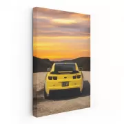 Sunset Glory: Chevrolet Camaro ZL1 - Power and Elegance