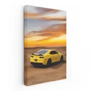 Sunset Glory: Chevrolet Camaro ZL1 - Power and Elegance