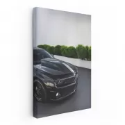 Sleek Black Chevrolet Camaro ZL1 in Parking - Power & Style