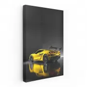 Chevrolet Corvette ZR1 - Iconic Speed Demon in Parking