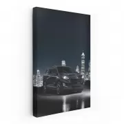 Chevrolet Under Night Sky - Sleek and Stylish Ride