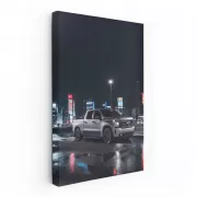 Chevrolet Under Night Sky - Sleek and Powerful