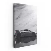 Sleek Black Marble Chevrolet - Bold Style and Elegance