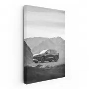 Classic Black and White Chevrolet - Timeless Elegance