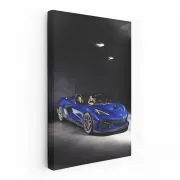 Chevrolet Corvette Under Night Sky - Beast Unleashed