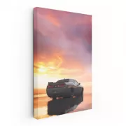 Dodge Challenger at Sunset - Power and Elegance