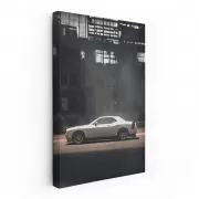 Dodge Challenger Roams Deserted City - Classic Beast