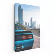 Dodge Challenger in Big City - Urban Muscle Legend