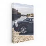 Dodge Challenger in European City - Iconic American Muscle