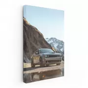 Mountain Drive: Dodge Challenger Adventure - Bold and Powerful