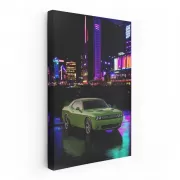 Night City Drive - Dodge Challenger's Bold Adventure