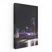 Nighttime Dodge Challenger - Power and Performance