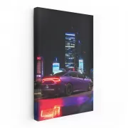 Dodge Challenger at Night - Thrilling American Muscle