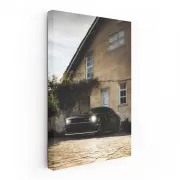 Vintage Dodge Challenger by Old House - Classic Muscle Power