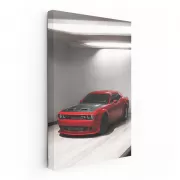 Dodge Challenger Parking - Muscle Car Power and Style