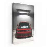 Dodge Challenger Parking - Bold Muscle Car Icon