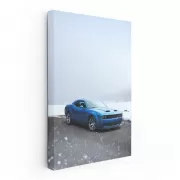 Dodge Challenger in Snow - Power and Performance Unleashed