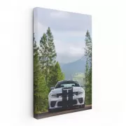 Dodge Charger in Forest - Adventure Awaits