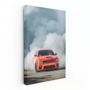 TimK's Dodge Charger Roaring Through Smoke on Track - Power Unleashed