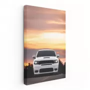 Sunset Showdown: Dodge Durango - Bold and Powerful