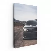 Dodge in Urban Scene - Bold and Powerful Ride