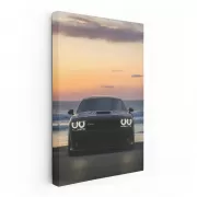 Dodge at Sunset by Sea - Embrace Adventure