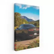 Dodge in Flourishing Garden - Vintage Elegance