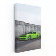 Dodge Lime Green by Wall - Bold and Daring Ride