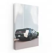 Dodge Parked Elegantly - Power Meets Style