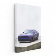 Purple Dodge Parking Perfection - Bold and Stylish