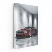 Red Dodge Marble - Sleek, Bold, and Powerful Design