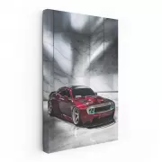 Red Marble Dodge - Bold Elegance in Motion