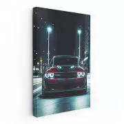 Nighttime Journey on Dodge Road - Power and Elegance