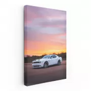 Sunset Over Dodge - Bold Elegance in Motion