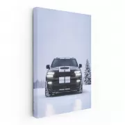 Black Dodge Durango in Snow - Rugged and Ready Adventure SUV