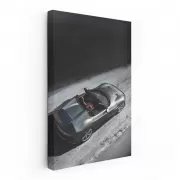 Urban Jade: Ferrari 12-Cylinder Roars Through Metropolis