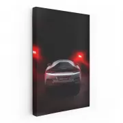 Ferrari 12-Cylinder in Red Rays - Power and Elegance